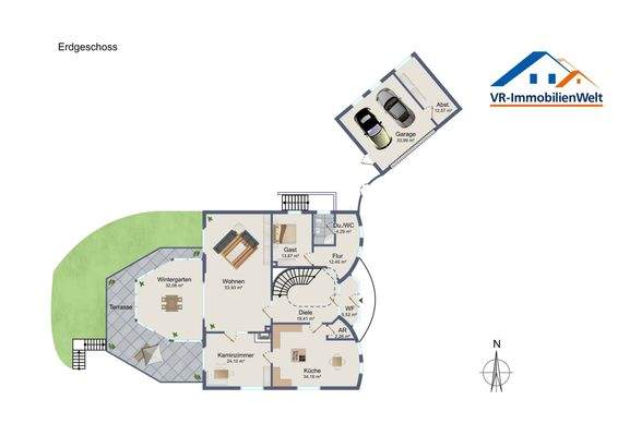 Grundriss Erdgeschoss