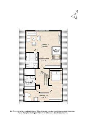 Grundriss Obergeschoss