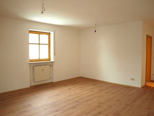 Platz für Essecke im Wohnzimmer