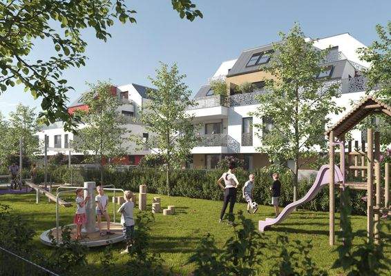 Visualisierung -Hofansicht