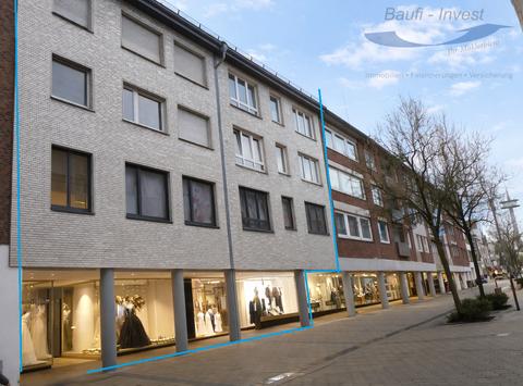 Wesel Ladenlokale, Ladenflächen 