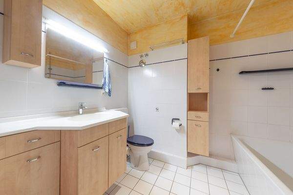 Innenliegendes Vollbad