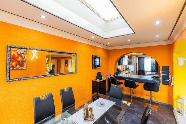 Esszimmer Blick in Küche