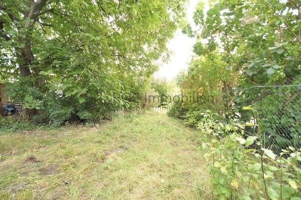 Durchgang vom Garten zum Haus