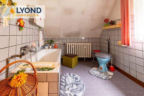 Wannenbad Obergeschoss