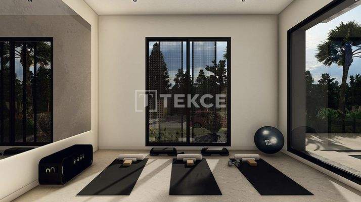 Apartments Close to the Sea in a Gated Complex in Çeşme