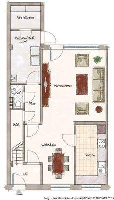 Offen gestaltetes Erdgeschoss