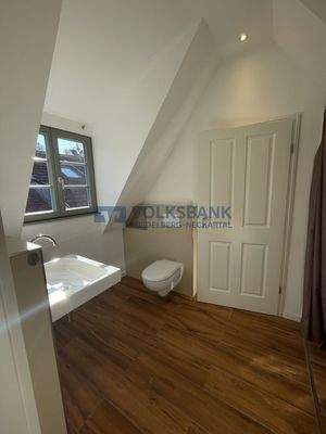 Duschbad im Dachgeschoss