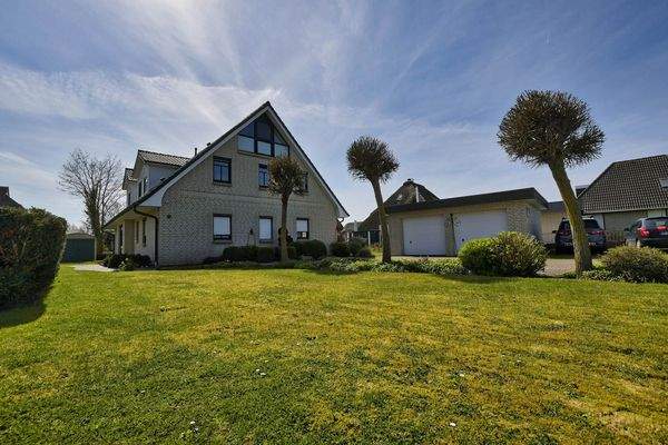 Blick zum Grundstück