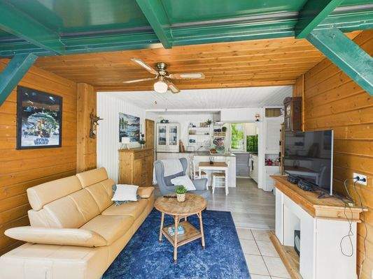 offener Wohn- und Essbereich