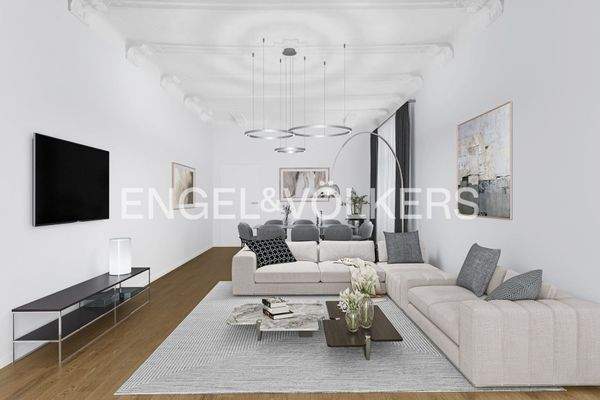 Wohnzimmer (KI-visualisiert)