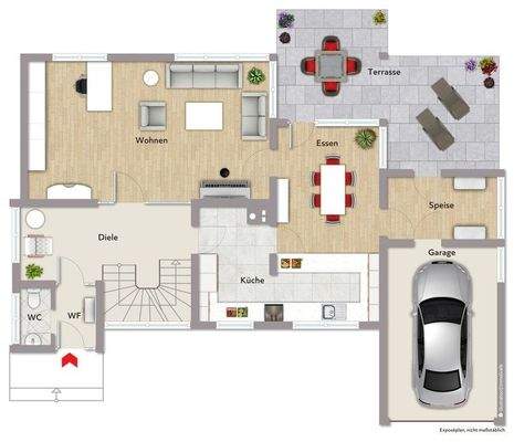 Grundriss Erdgeschoss