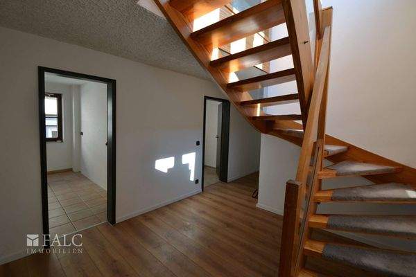 Treppenauf- und Abgang