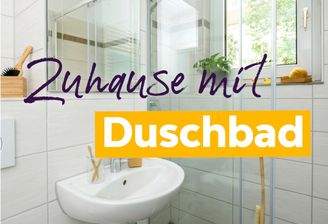 Einziehen in eine Wohnung mit Duschbad