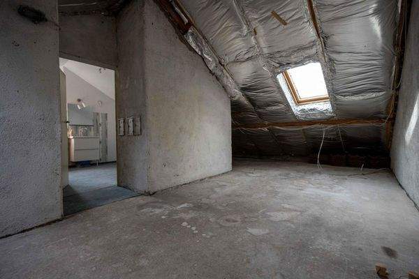 Dachboden unausgebaut