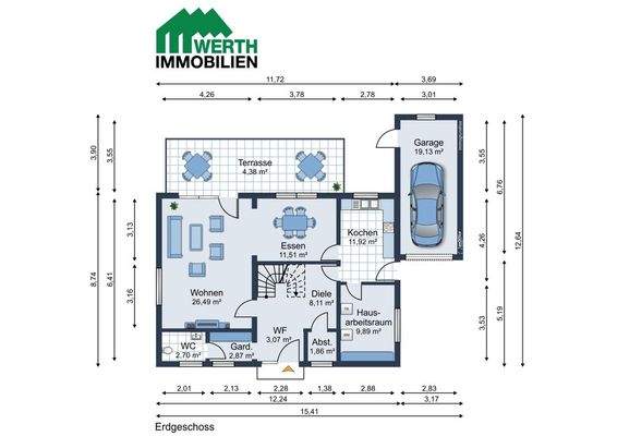 Grundriss Erdgeschoss