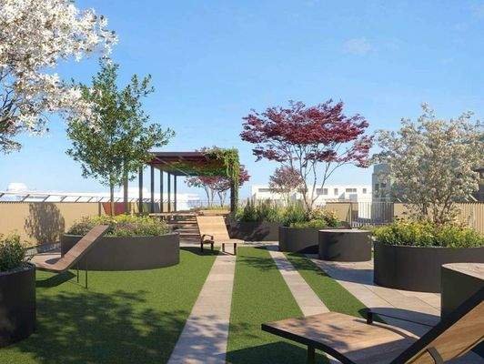 Visualisierung Dachterrasse