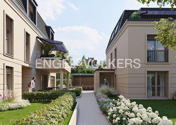 Balkon mit Südausrichtung und elektrischer Markise