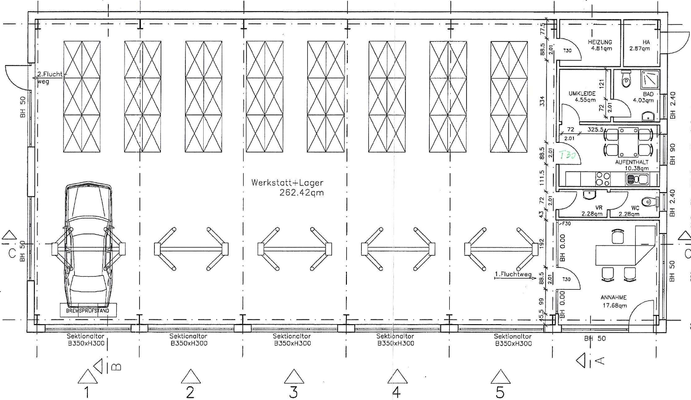 Werkstattplan-Skizze
