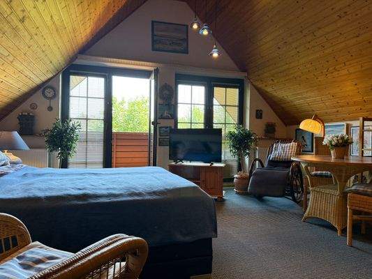 Schlafzimmer in Wohnung 3