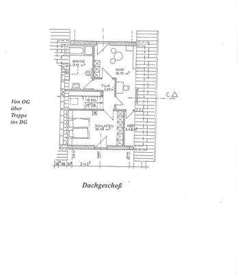 Grundriss Dachgeschoss