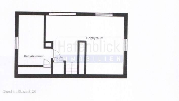 Grundriss 2.OG- Spitzboden