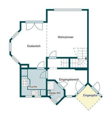 Grundriss Skizze EG