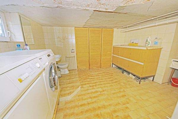 Waschküche im Keller