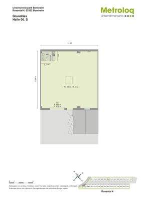 Grundriss Halle 06.S