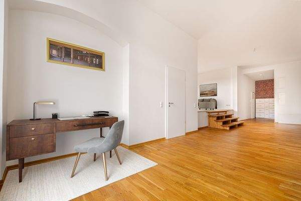 Wohnen / Arbeiten (Einrichtung visualisiert)