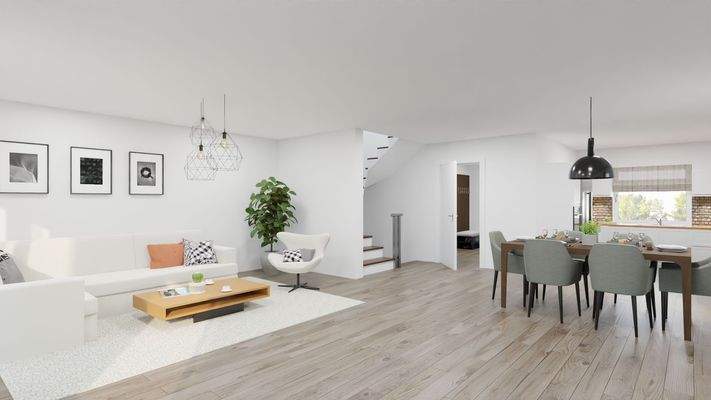 EG Wohn- & Essbereich