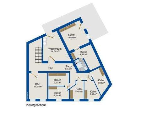 Grundriss Kellergeschoss