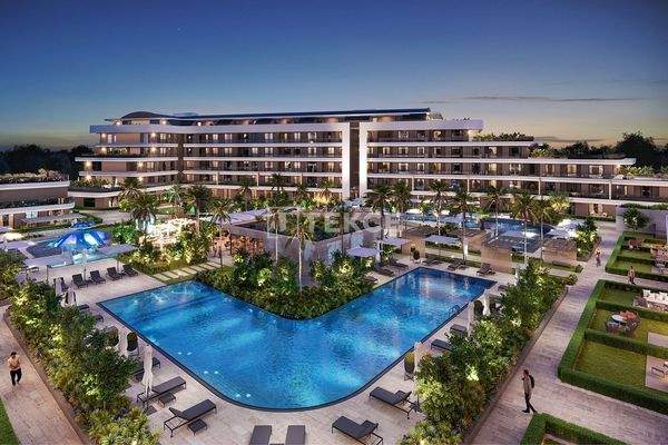 Flats in a Complex with Rich Amenities in Antalya Kundu