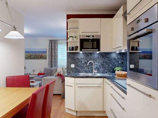 Küche- und Essbereich