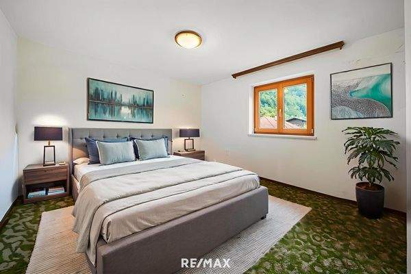 Virtuelle Staging Schlafzimmer 3