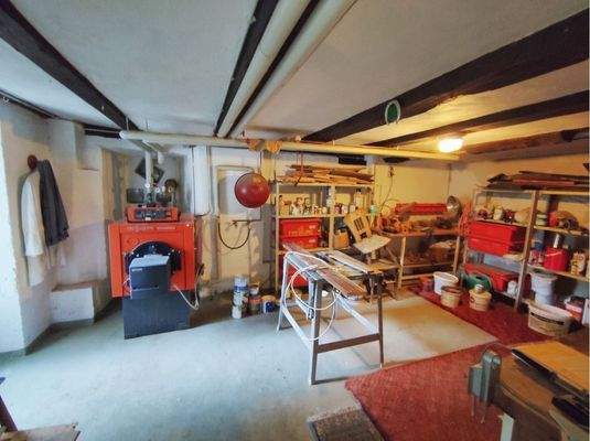 Werkstatt mit Heizung