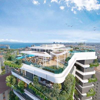 Sea View Flats in the Central Location at Beşiktaş İstanbul