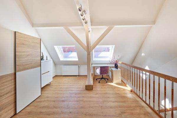 großer Dachgeschossbereich