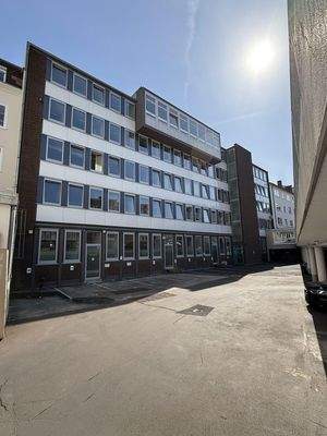 Rückansicht d. Gebäudes