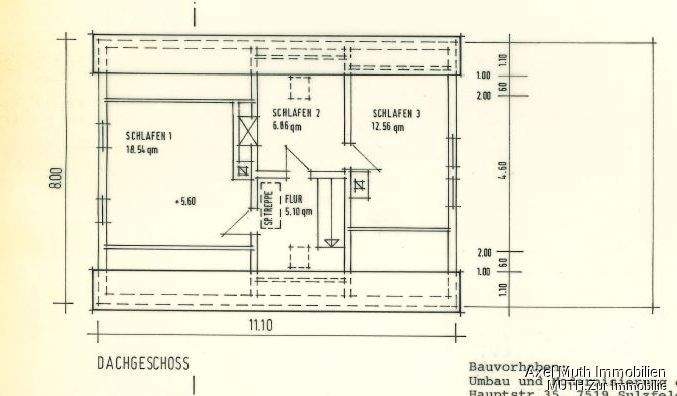 ausgebautes Dachgeschoss