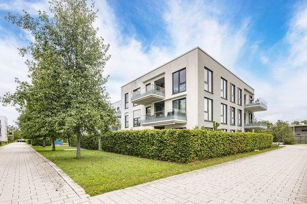 gepflegte Außenfläche