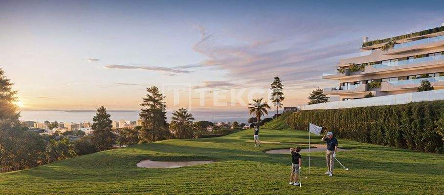 Flats with Sea View Close to the Golf Course in Mijas Málaga