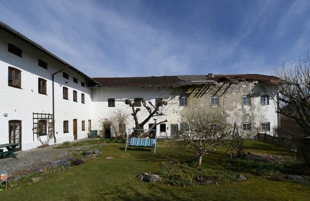 Hausansicht Altbau Abbruch