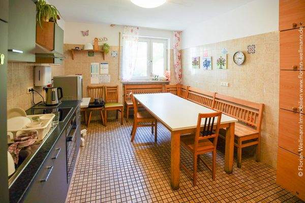 Gemeinschaftsküche für die Bewohner