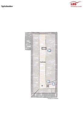 Grundriss Spitzboden