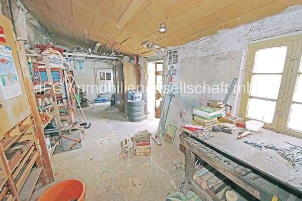 Werkstatt 1 im Nebengelass