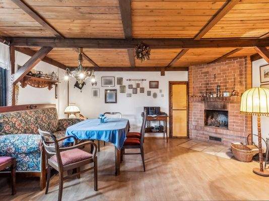 Wohnbereich im Gartenhaus