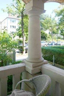 Weiterer Blick vom Balkon 