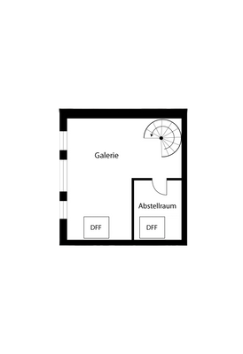 Grundriss Galerieebene