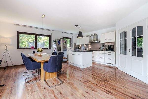 Offen gestalteter Wohnbereich